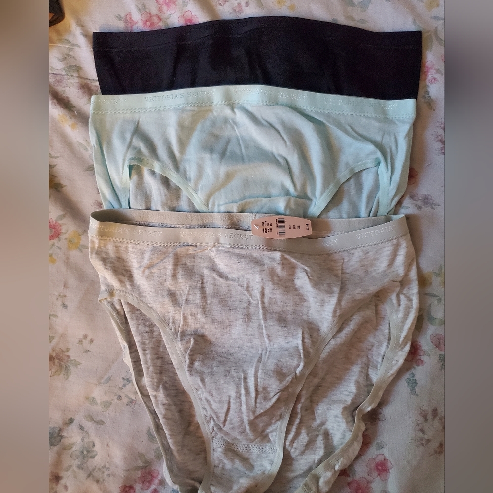 Brand new Victoria's secret cotton high leg panties sz XL